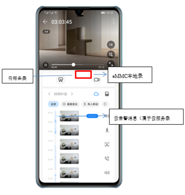 海雀智能摄像头Pro回放查看及摄像服务使用指南